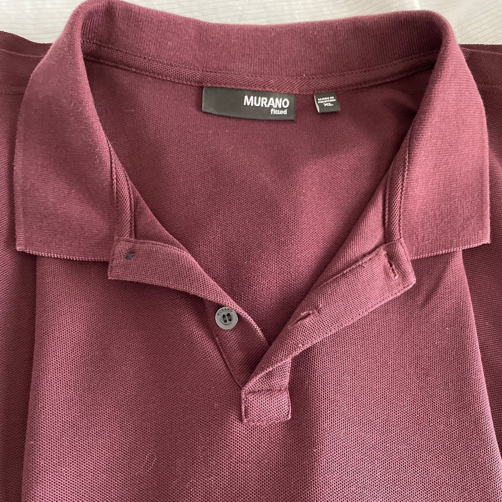 Deep purple mens XL  short sleeve shirt